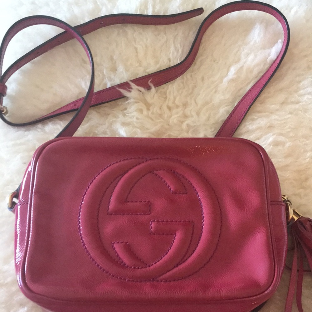 Gucci GG Logo SoHo Shoulder Bag Crossbody